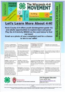 Celebrate the Holidays with 4-H!!