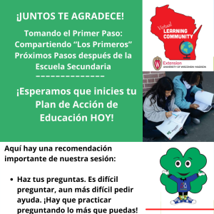 Create your Educational Action Plan JUNTOS!