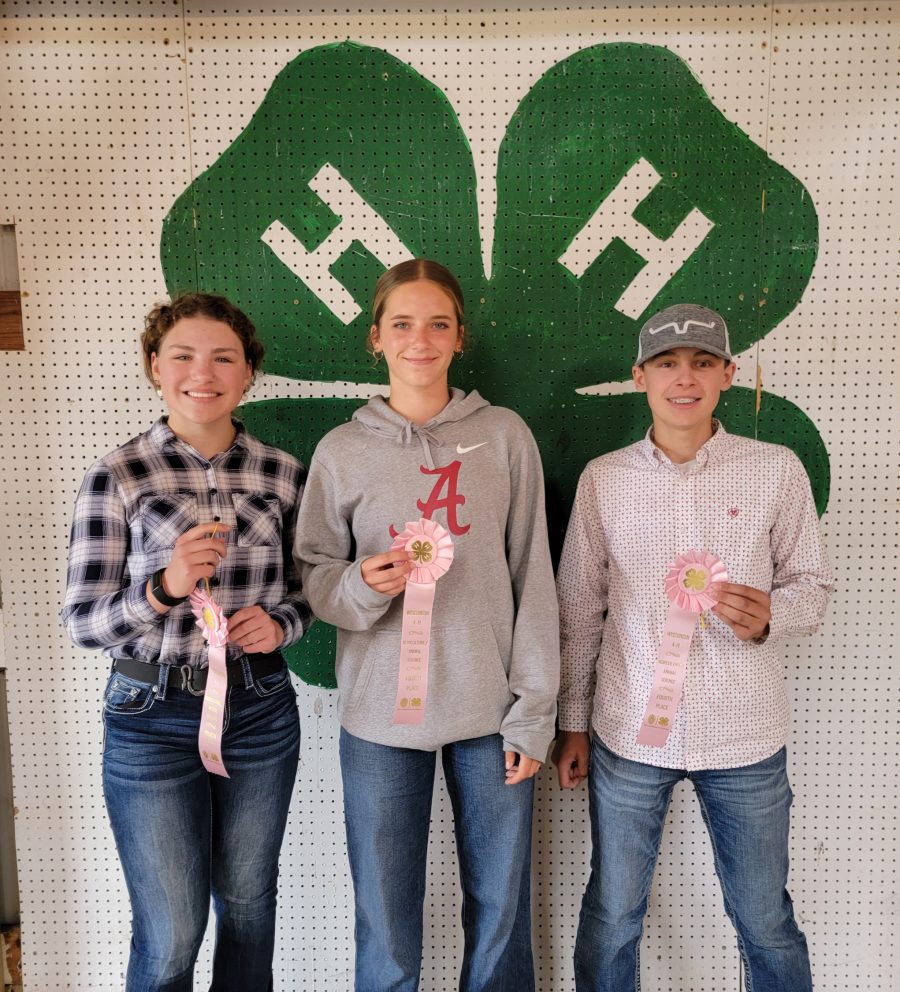Rock County 4H Livestock Judging Team Results from Area Animal