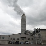 power plant smoke stack