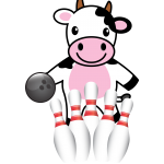 bowling cow