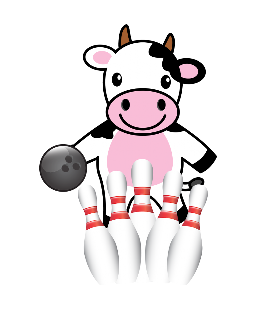bowling cow