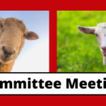 cow sheep goat pigs committee meeting