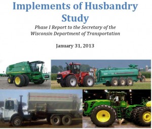 Screen capture of Implement of Husbandry Study Phase I Report Cover