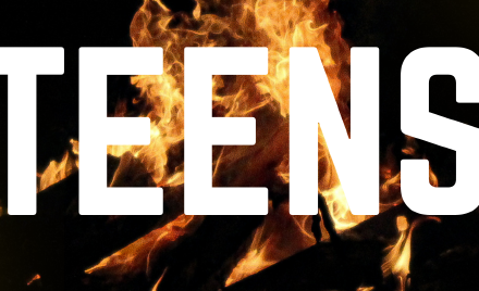 Teens Bonfire