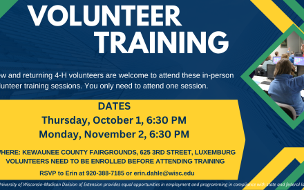 Volunteer Training