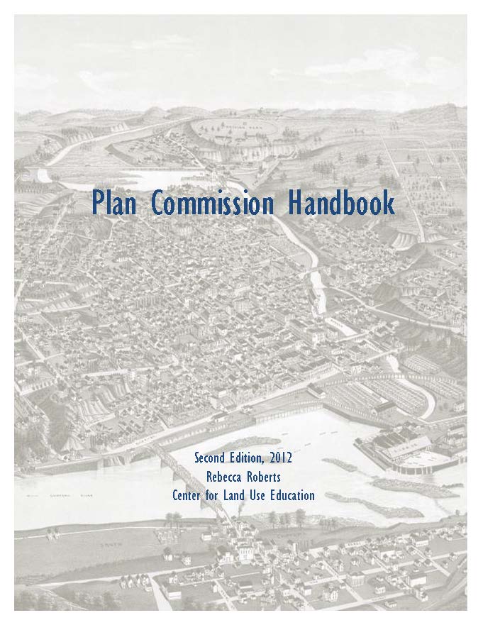 Plan commission handbook cover