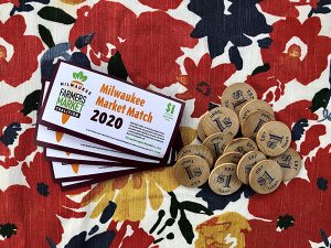 Milwaukee Farmers Market tickets and tokens for shoppers