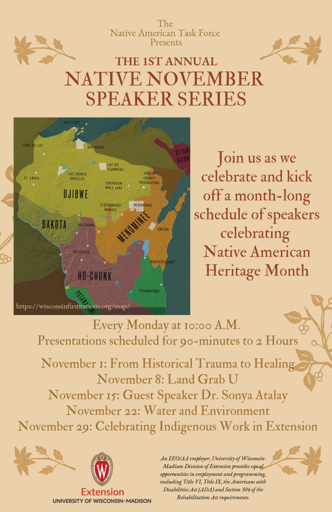 Speaker series flyer