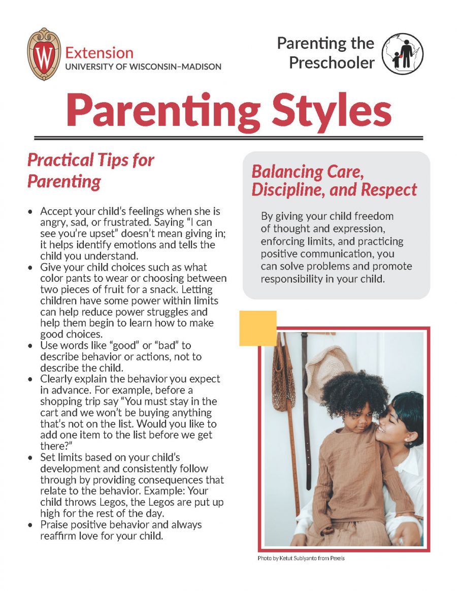 parenting style essay question