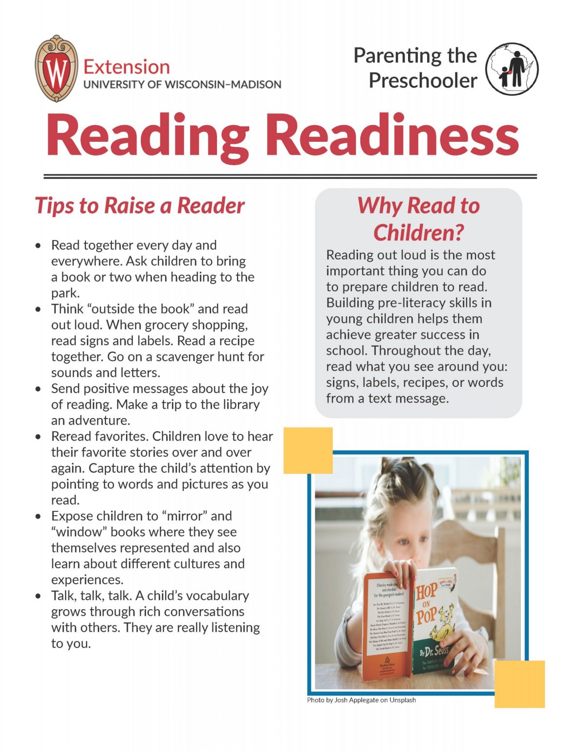 reading readiness research paper