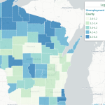 Screenshot of a custom map from the Food Security Project.