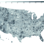 An example of a map generated by StatsAmerica