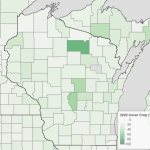 A sample map from the Carbon Reduction Potential Evaluation Tool
