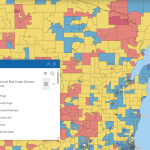 National Risk Index for southern WI from the FEMA Resilience Analysis and Planning Tool.