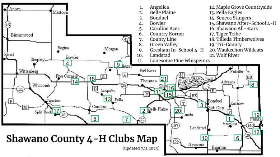 4H Community Clubs Shawano County 4H