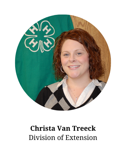 headshot of Christa Van Treeck - member of the planning committee and part of UW Extension.