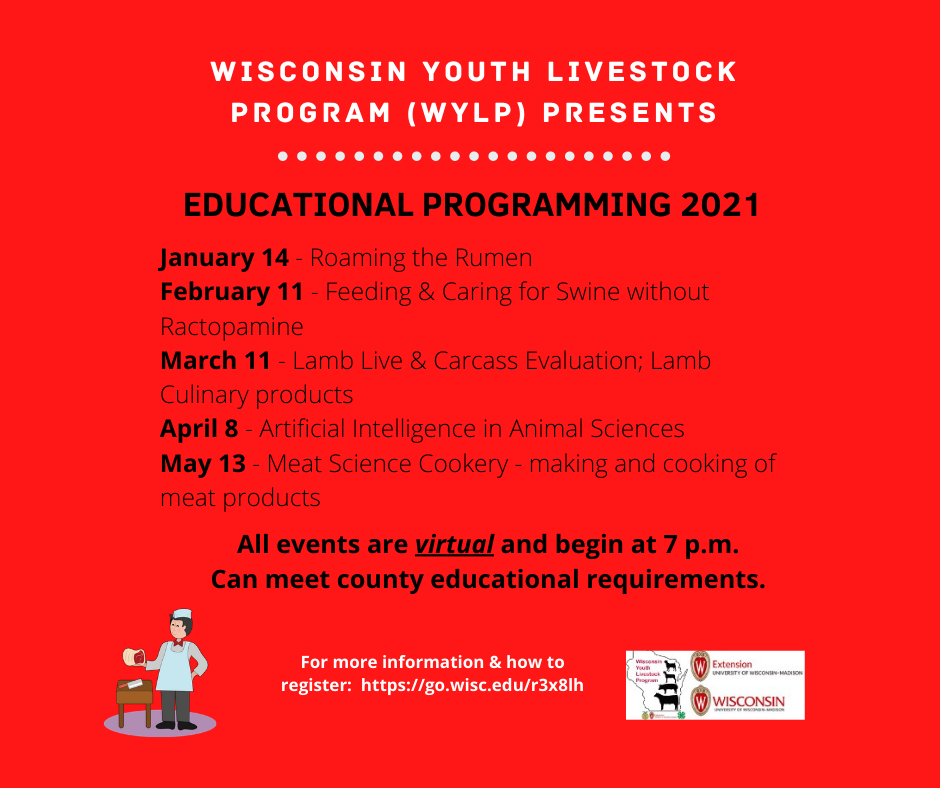 Wisconsin Youth Livestock Program Division Of Extension